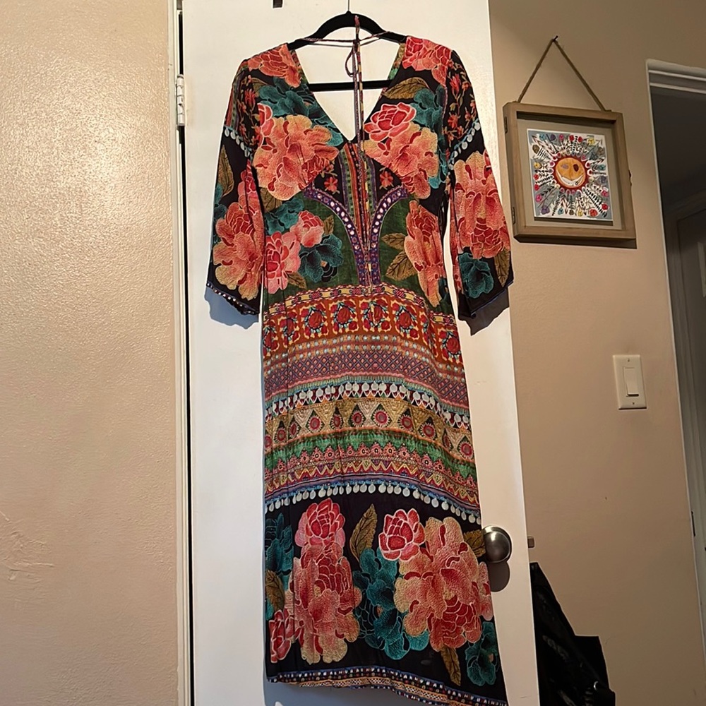 Farm Rio floral dress